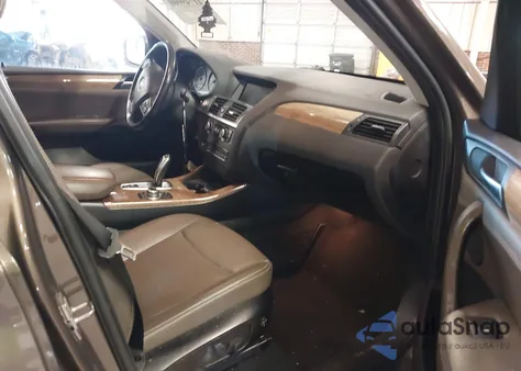 2011 BMW X3 xDrive28I из США, поврежденный, VIN 5UXWX5C52BL700354